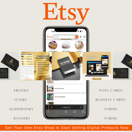 Done For You Etsy Store for Digital Products