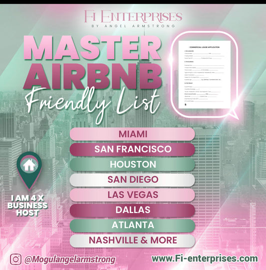 Airbnb Masterguide Airbnb Friendly List