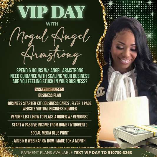 VIP Day with Angel Armstrong